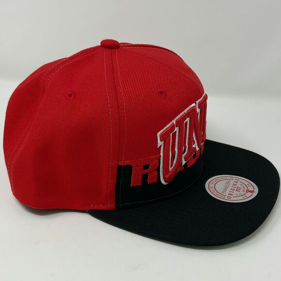Mitchell & Ness Las Vegas Rebels Retro Snapback UNLV Side Logo Red Black New RED - Picture 6 of 6